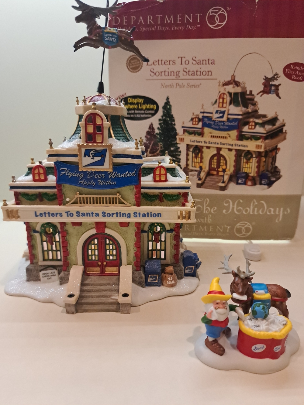 Dept 56 Letters To Santa Sorting Station #56.56792 NORTH POLE SERIES/Works